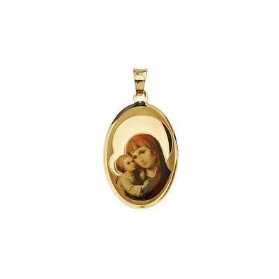10K YELLOW GOLD PENDANT