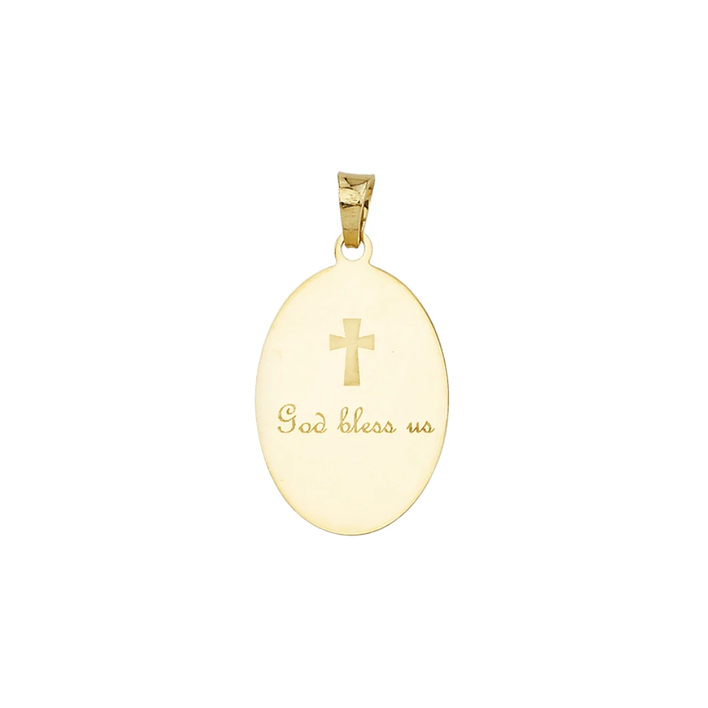 10K YELLOW GOLD PENDANT