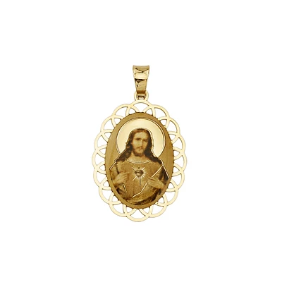 10K YELLOW GOLD PENDANT
