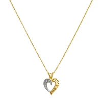HEART PENDANT IN 10K YELLOW GOLD