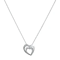 10K WHITE GOLD PENDANT
