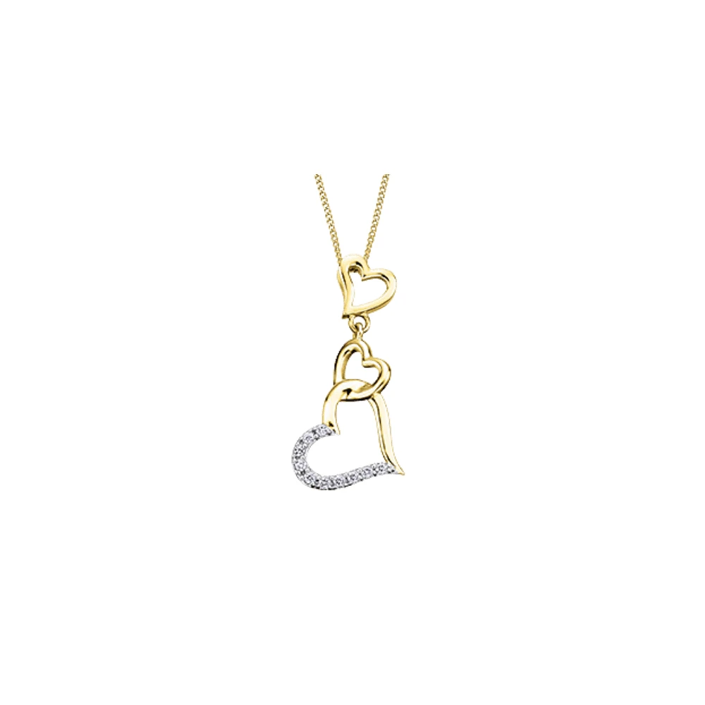 10K YELLOW GOLD PENDANT