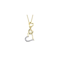10K YELLOW GOLD PENDANT
