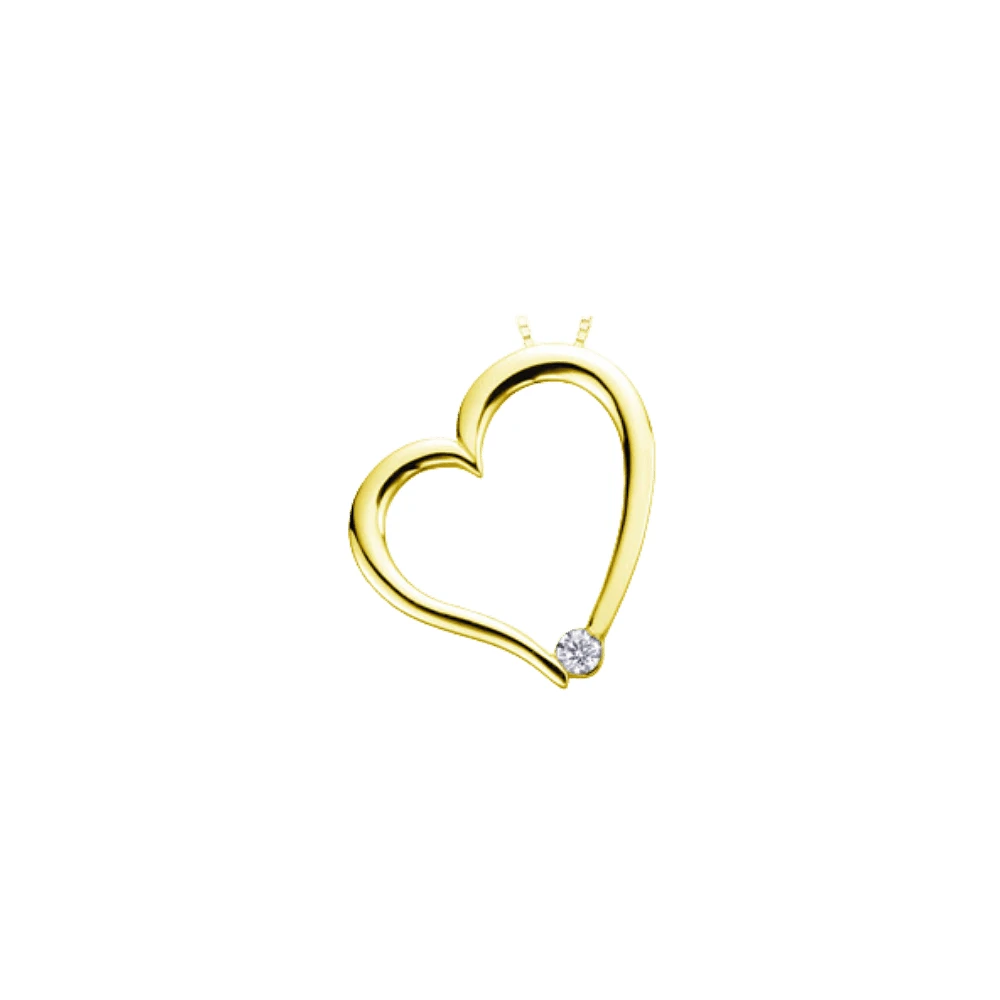 10K YELLOW GOLD PENDANT