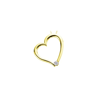 10K YELLOW GOLD PENDANT