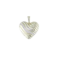PENDENTIF COEUR EN OR JAUNE 10K