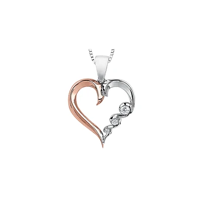 PENDENTIF OR 2 TONS 10K