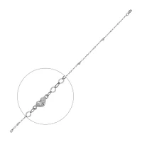CHAÎNE CHEVILLE EN OR 10K- 10’’X3MM
