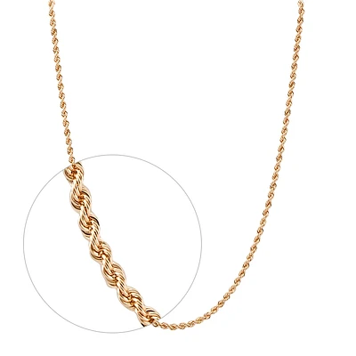14K YELLOW GOLD CHAIN – 18’’X2MM