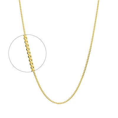 10K YELLOW GOLD CHAIN – 20’’