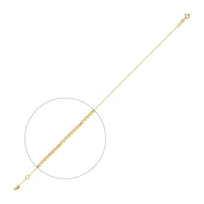 10K CUBIC CHAIN 16'' X 0.6MM