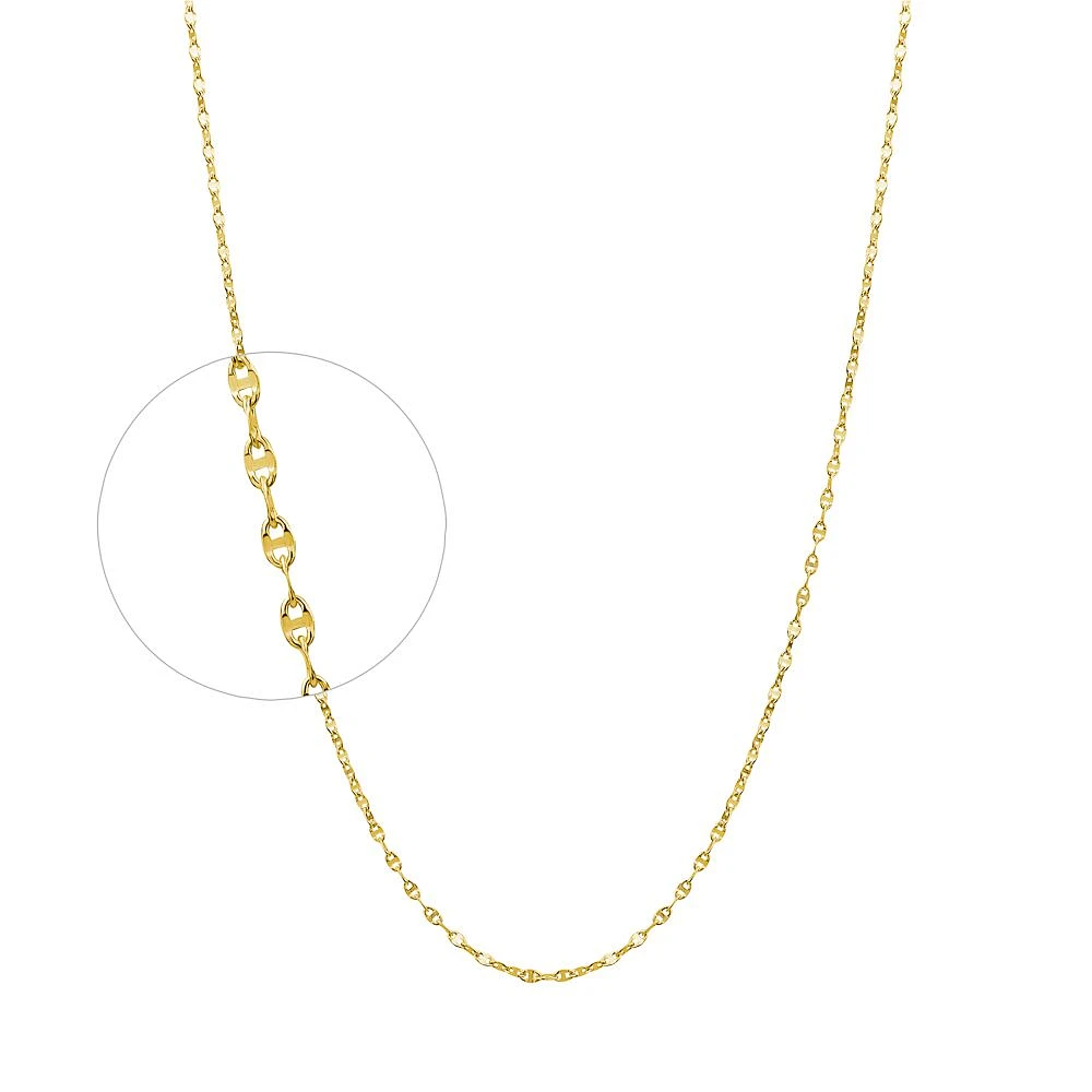 10K YELLOW GOLD CHAIN – 16’’X1MM