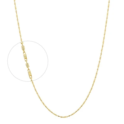 10K YELLOW GOLD CHAIN – 20’’X1MM