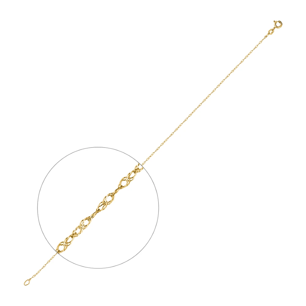 YELLOW GOLD BRACELET