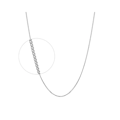 10K WHITE GOLD CHAIN