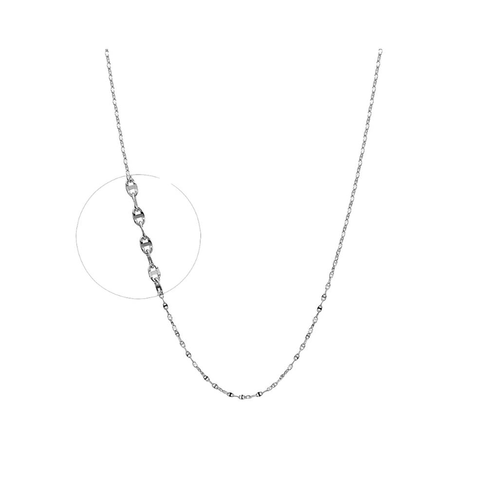 10K WHITE GOLD CHAIN