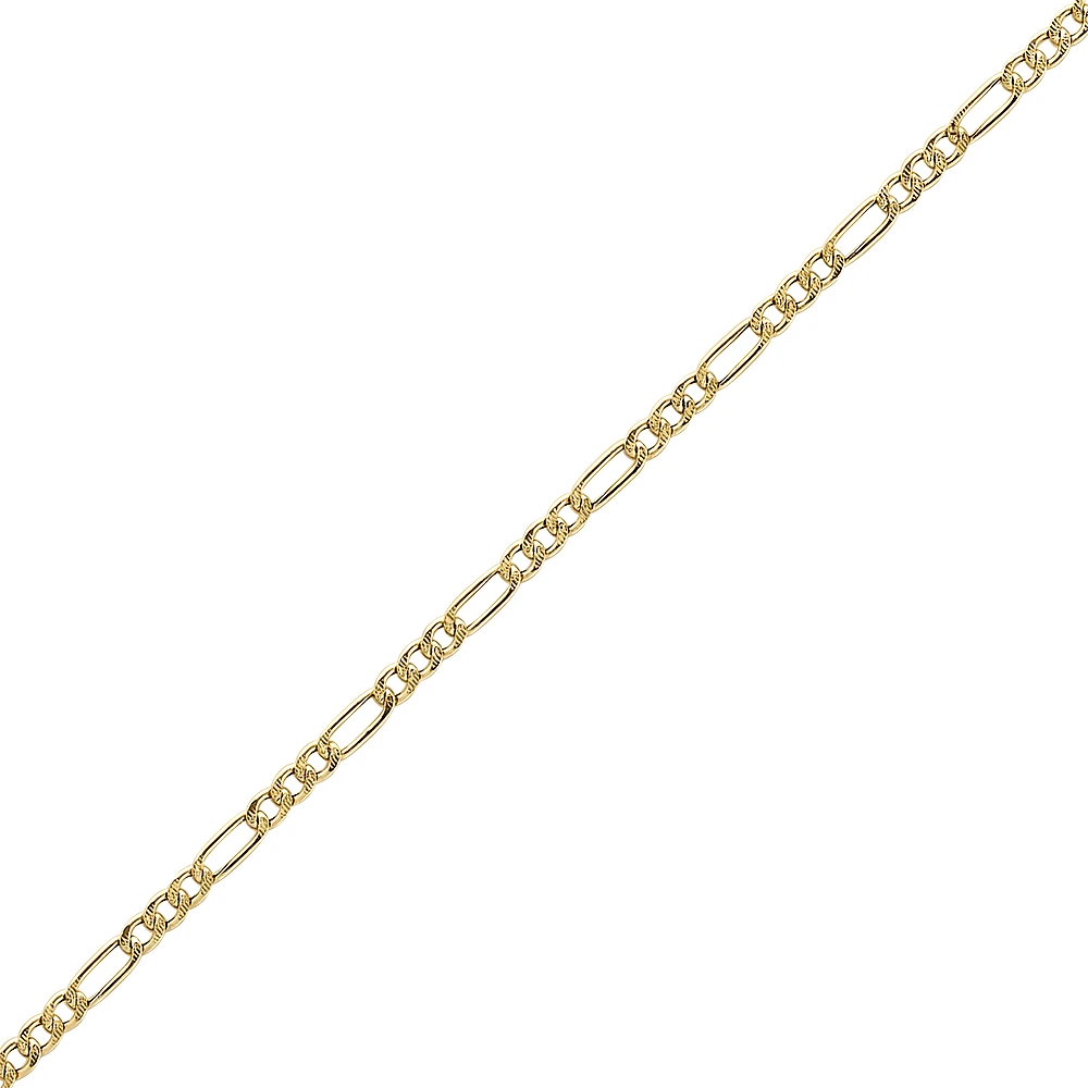 YELLOW GOLD BRACELET – 7.25’’X3MM