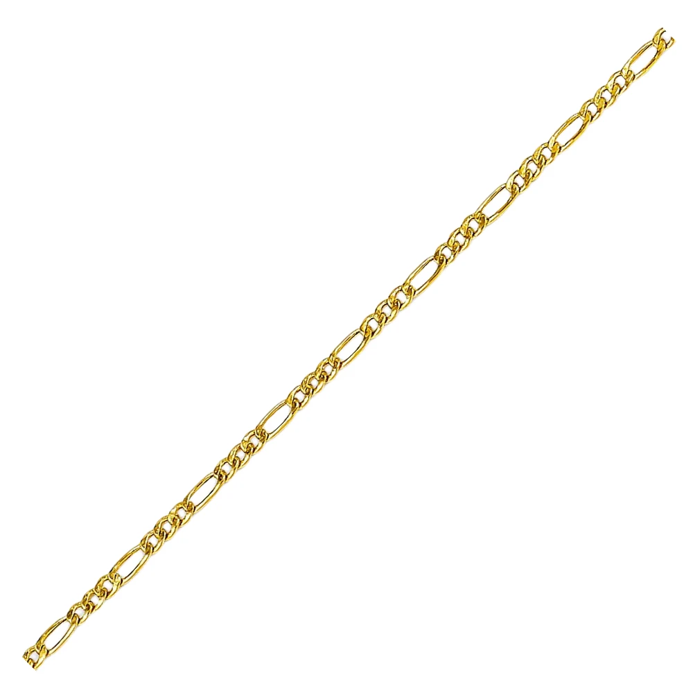 CHAÎNE DE CHEVILLE EN OR -10’’X3MM