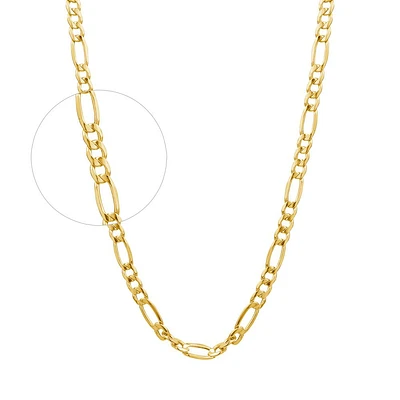 10K YELLOW GOLD CHAIN- 20’’X4MM