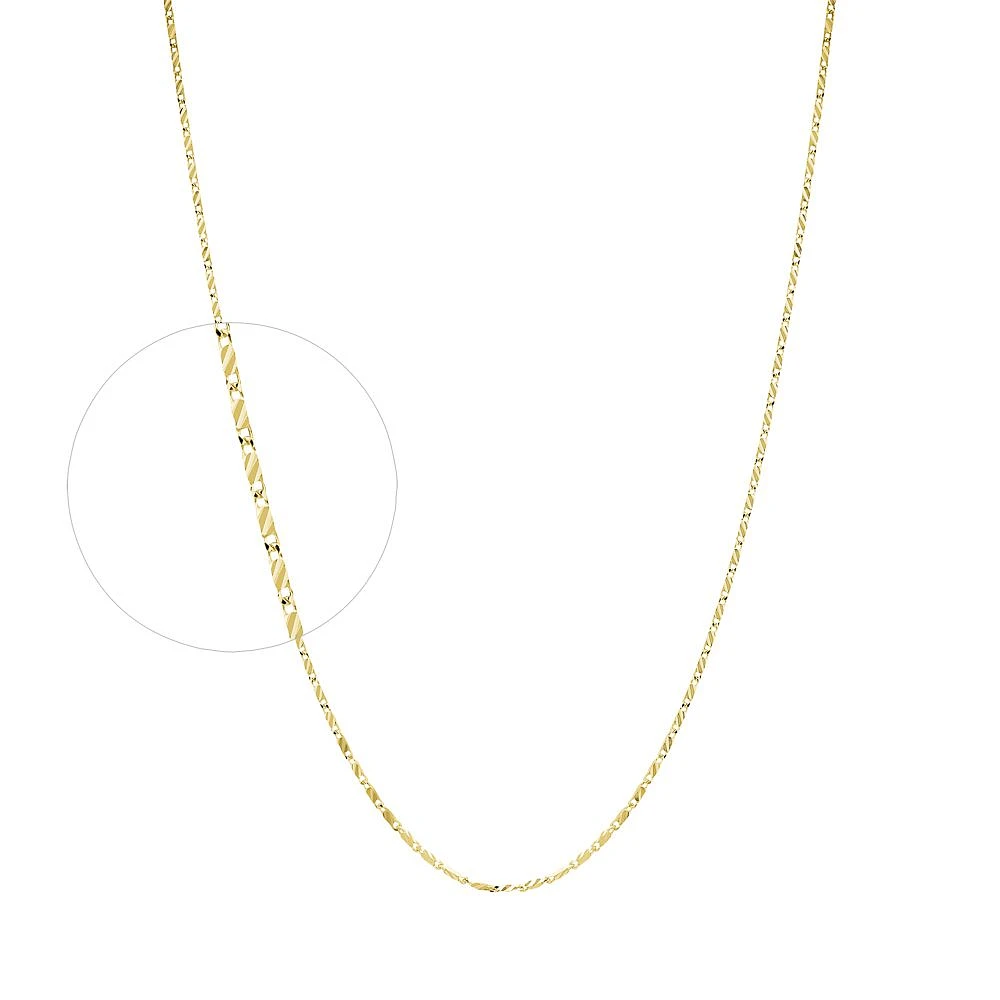 10K YELLOW GOLD CHAIN – 18’’X1MM