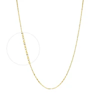10K YELLOW GOLD CHAIN – 18’’X1MM