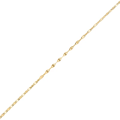 YELLOW GOLD BRACELET – 7.25’’X2MM