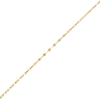 YELLOW GOLD BRACELET – 7.25’’X2MM