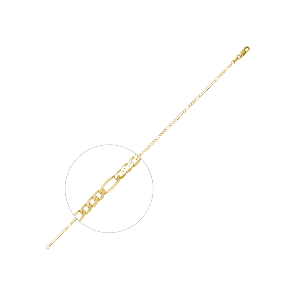 10K GOLD CHAIN - 20''X2MM
