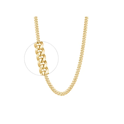 YELLOW GOLD BRACELET 8.25''X4.5MM