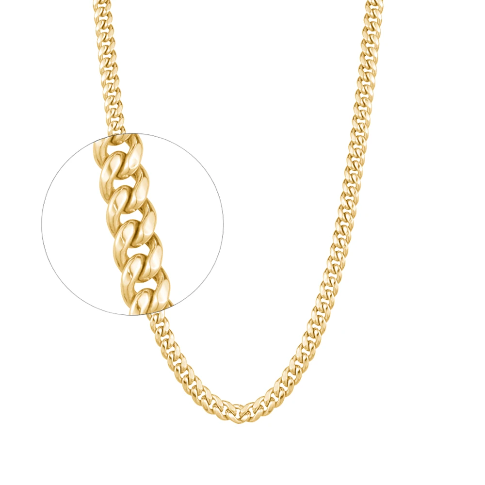 CHAÎNE EN OR JAUNE 10K - 26''X4.5MM
