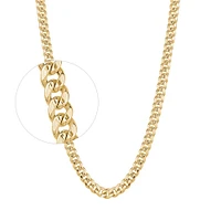10K YELLOW GOLD CHAIN – 24’’X5.2MM