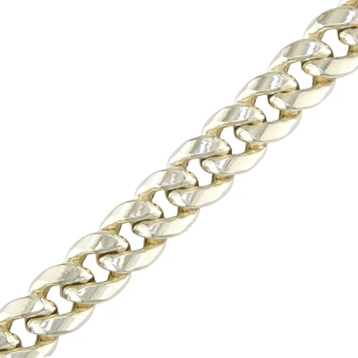 YELLOW GOLD BRACELET 8.5''X8MM
