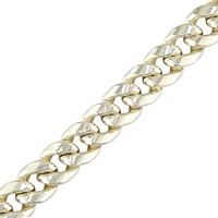 YELLOW GOLD BRACELET 8.5''X8MM