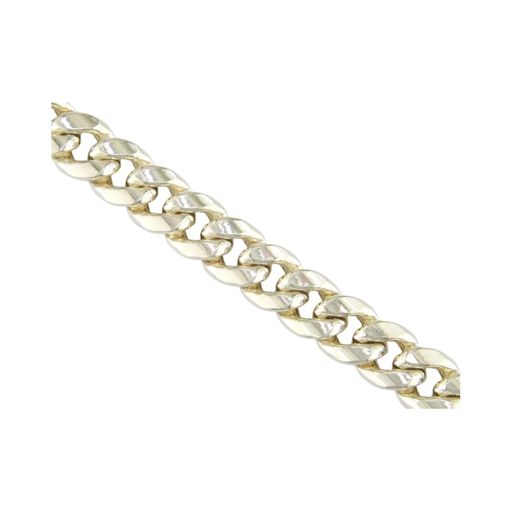 10K YELLOW GOLD CHAIN – 24''X8MM