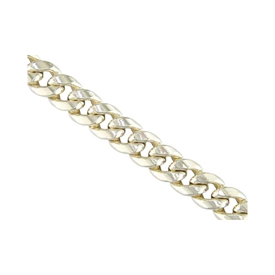 10K YELLOW GOLD CHAIN – 24''X8MM