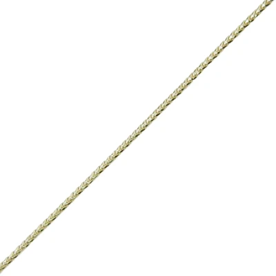 YELLOW GOLD BRACELET 7.25''X1MM