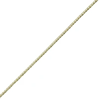 YELLOW GOLD BRACELET 7.25''X1MM