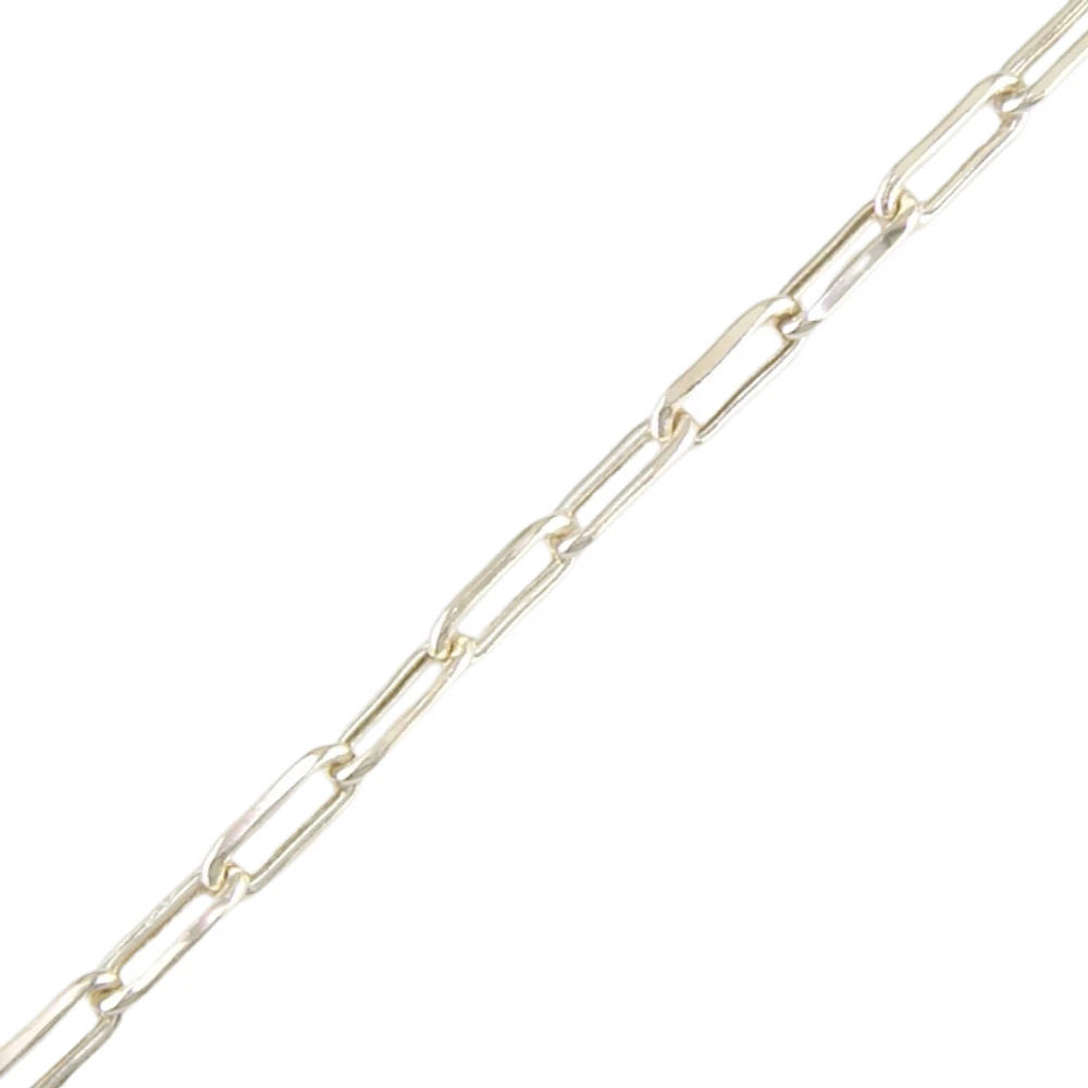 CHAÎNE CHEVILLE EN OR- 10''X2.2MM