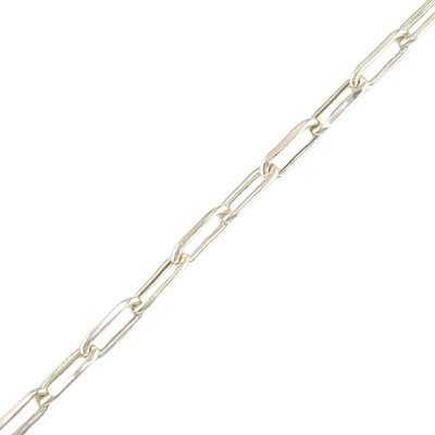CHAÎNE CHEVILLE EN OR- 10''X2.2MM