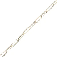 CHAÎNE CHEVILLE EN OR- 10''X2.2MM
