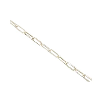 CHAÎNE DE CHEVILLE EN OR - 10''X2MM