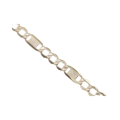 10K YELLOW GOLD CHAIN- 20’’X5MM