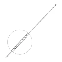 10K WHITE GOLD BRACELET – 7.25’’