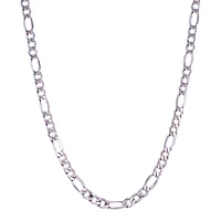 10K WHITE GOLD CHAIN – 18’’X4MM