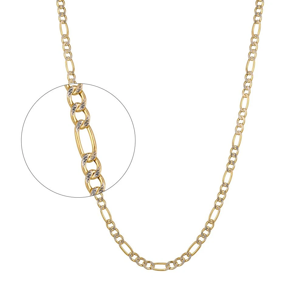 10K YELLOW GOLD CHAIN - 20''X3MM