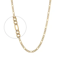 10K YELLOW GOLD CHAIN - 20''X3MM