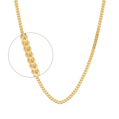 10K YELLOW GOLD CHAIN – 20’’X 3MM