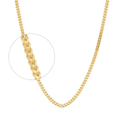 10K YELLOW GOLD CHAIN – 22’’ X 3MM
