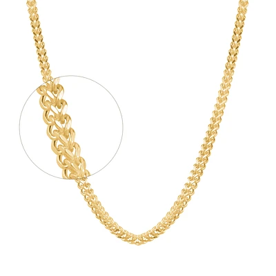 10K YELLOW GOLD CHAIN – 22’’X3.5MM