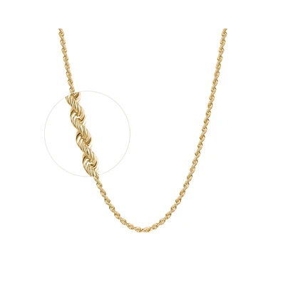 YELLOW GOLD BRACELET - 7.25"X2.7MM